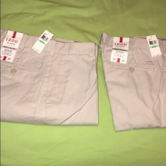 Men’s Izod Saltwater khaki pants - Picture 3 of 3
